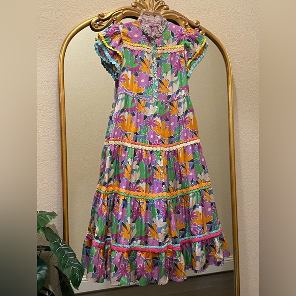 CeliaB Aneeta Midi Dress Size M - Picture 2 of 11